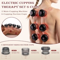 Produit phare : Machine de massage par ventouses intelligente ABS+Silicone avec vibration et thérapie par lumière rouge