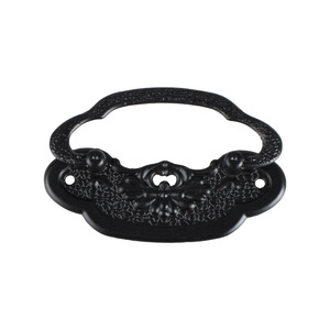 409 <b>Black</b> Zinc Alloy Cabinet Handle European Style Drawer Pull Novelty Shape Durable - Product Image 2