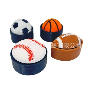 Factory Direct Cross-border Hot Selling Plastic 3D Printing Ball Decompression <b>Toy</b> Football Clicker <b>Anxiety</b> Relief - Product Image 5