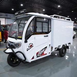 รถสามล้อพลังงานใหม่แบบปิดเต็มคันสำหรับส่งของจากโรงงาน - Product Image 5