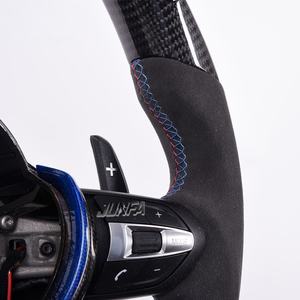 <span class=keywords><strong>Venta</strong></span> caliente para <span class=keywords><strong>BMW</strong></span> <span class=keywords><strong>M1</strong></span>/M2/M3/M4/M5/G20 Volante de cuero con embellecedor azul y luces LED - Product Image 3