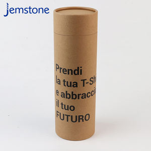ขายส่งที่กําหนดเองพิมพ์กระดาษแข็งคราฟท์กระดาษสามารถชาหลอดบรรจุภัณฑ์กระดาษ - Product Image 6