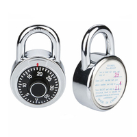 Serrure à Code combiné de 50mm, cadenas pour porte d'armoire d'école, serrure ronde, serrure à mot de passe