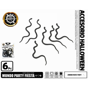 Giocattoli di peluche #72018 serpenti di HALLOWEEN-Set di 6 pezzi - Product Image 1