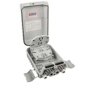 صندوق من الألياف الصناعية من caja، 4 مداخل و16 مخرجًا، صندوق طرفي من الألياف الصناعية fdb/odb/odp ثماني/16 أنوية، مادة pc+abs ip65 NAP - Product Image 2