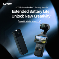 Poignée de batterie Portable pour DJI Osmo Pocket3 batterie externe portable accessoires de chargeur de caméra batterie intégrée 5000mAh