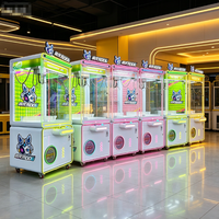 Ventes en gros à prix usine : Machine à attraper les peluches NAUGHTY DOG WWJ-YJ3, modèle pour salles d'arcade, jeu pour enfants, version anglaise