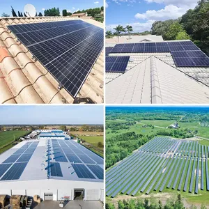 Panneau solaire monocristallin YANGYI demi-cellule sans cadre en verre 12V 455W haute efficacité - Product Image 5