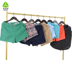 Quần short cotton có khóa kéo Gracer King Bale dành cho nữ, hàng thùng từ Hàn Quốc, quần áo cũ, hàng loại 1 - Product Image 5