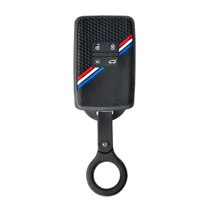 <span class=keywords><strong>Housse</strong></span> de protection en Silicone pour clé de voiture, pour <span class=keywords><strong>Alpine</strong></span> A290 GTS <span class=keywords><strong>A110</strong></span> Espace Austral Duster Lodgy Spring Koleos Captur Rafale - Product Image 2