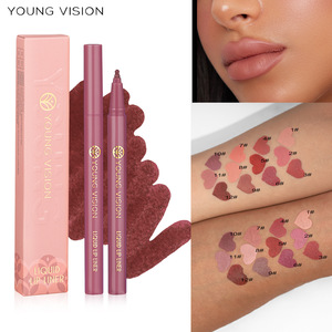 Young Vision Liquid <b>Lip</b> Liner 12 Colors Matte Waterproof Sponge Tip <b>Lip</b> Liner - Product Image 4