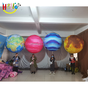 Tốt nhất bán Inflatable hành tinh con rối bóng loại Inflatable Trái Đất bóng di chuyển hành tinh trang phục con rối - Product Image 5