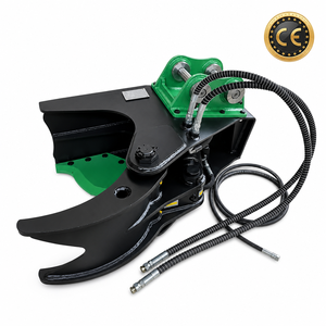 Accesorio de Cizalla para Árboles para Excavadora, Herramienta Multifuncional para Talar, Recortar y Agarrar Troncos en Sitios Forestales - Product Image 5