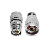 Le fabricant fournit une prise mâle de type N vers une prise femelle UHF Adaptateur de connecteur RF Connecteurs coaxiaux en laiton en stock
