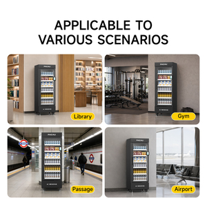 Shengma Marke 570L KI-Verkaufsautomat 24/7 Unbedienter Kombi-Snack- und Getränkeautomat mit Intelligenter Kühlung und Cloud-basierter Fernüberwachung - Product Image 4