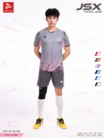 Expédition immédiate, maillots de football personnalisés Just Play, 100% polyester, shorts en mesh écologiques, couleurs personnalisées, unisexe, étiquettes personnalisées