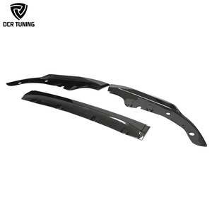 Pour 2021-25 <span class=keywords><strong>BMW</strong></span> G22 G23 430i <span class=keywords><strong>M440i</strong></span> MP Style fibre de carbone sèche lèvre de pare-chocs avant Kits de carrosserie extérieure séparateur avant - Product Image 3