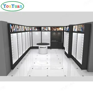 Mobile Phone Showcase Wood And Glass Mobile Accessories Shop Cell Phone Accessories And Repair Kiosk