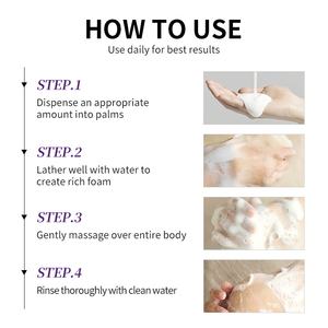 Gel de Ducha con Fragancia de Uso Diario, Manteca de Karité, Ceramida, Ácido Hialurónico, Hidratante, Suavizante para la Piel, Gel de Baño - Product Image 6