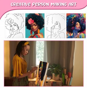 Thiết kế mới 20*25cm trước khi rút ra vải bông DIY VảI Kéo dài trước khi rút ra kéo dài phác thảo Vải vẽ bảng - Product Image 2