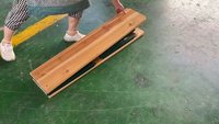 Table pliante en bois avec banc, pour bière