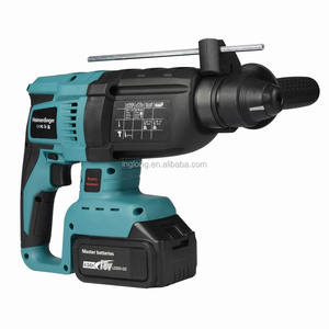 <strong>18V</strong> Rechargeable Brushless <strong>Cordless</strong> Rotary Hammer <strong>Drill</strong> Electric Hammer Impact <strong>Drill</strong> <strong>with</strong> Two 4000 MAh <strong>Batteries</strong> - Product Image 3