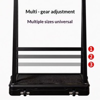 Support publicitaire mobile d'extérieur, résistant au vent, rempli d'eau, pour affiches, présentoir de sol pour entrée, finition plastique pulvérisée