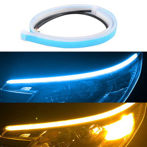 Hướng dẫn hàng ngày đèn Silicone Neon chạy ánh sáng quét Đèn lái 30cm 45cm 60cm xe ánh sáng - Product Image 1