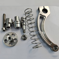 Set Tuas Rem CNC TITST Max Speed, Alloy Murah untuk HONDA Yamaha
