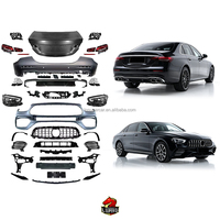 Accessoires extérieurs pour voitures, kit carrosserie W213 pour transformer une Mercedes Benz W213 en E63 AMG, kit de conversion de pare-chocs et de phares