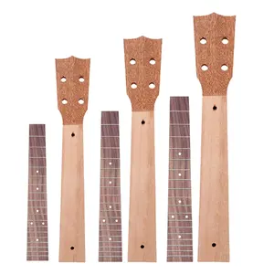 Ukulele Neck Fingerboard Fretboard 21/ 23/ 26" DIY Ukulele Accessory Parts For 4 String Hawaii Guitar Stringed Instruments