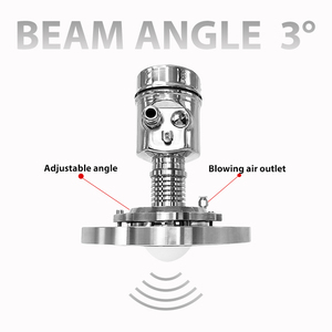 80Ghz mức Radar đo đồng hồ nước cảm biến với điều khiển từ xa hiển thị cụ Đo mức Dụng cụ đo lường cho chất rắn đo lường - Product Image 2
