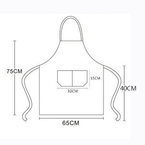 Wholesale Custom Logo Plain <b>Bib</b> Aprons for Women with 2 Pockets Black Commercial Chef Apron for Kitchen Cooking Restaurant BBQ - Product Image 6