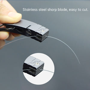 カスタマイズされたベストセラーフライフィッシングニッパーフライラインカッターステンレススチールラインニッパークリッパー針付き - Product Image 4