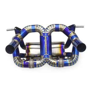 Silenciador de Escape de Acero de Titanio TLS, Entrada Pulida a Espejo de 1.5 mm, para <span class=keywords><strong>Porsche</strong></span> 911 <span class=keywords><strong>Turbo</strong></span>/<span class=keywords><strong>Turbo</strong></span> S <span class=keywords><strong>991</strong></span>.1 <span class=keywords><strong>991</strong></span>.2, Garantía de 3 Años - Product Image 2