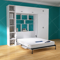 Meubles chinois de nouvelle conception en gros, armoire, lits Murphy, lit mural horizontal avec une longue durée de vie