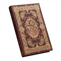 Carnet d'exercices classique vintage Flower Dance, couverture rigide, autres matériaux de couverture, extra épais, pour examens scolaires, papeterie étudiante, cadeau de luxe