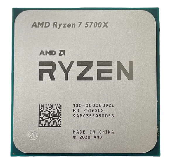 For for 7 5700X 8-Core 16-Thread 3.4GHz TDP65W AM4 Socket Desktop Processor Used 4MB L2 Cache Virtualization Technology