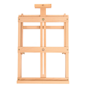 Chevalet miniature réglable en bois de hêtre de haute qualité, support de <span class=keywords><strong>table</strong></span> portable pour peinture, présentoir pour <span class=keywords><strong>artistes</strong></span> MINGHUA HJ-11 Shandong - Product Image 3