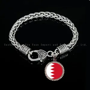 Di alta qualità in lega di zinco BAHRAIN ciondolo ciondolo 18cm bracciale per le ragazze gioielli