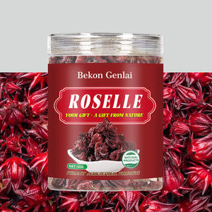 Гибискус оказывает влияние на снижение температуры, снижение артериального давления, тонизирование ци и уравновешивание значения pH в организме. Розель - Product Image 3