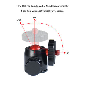 SORRISO BH15 1/4 trépied rotule support pour Smartphone tablette support Softbox Led anneau Flash éclairage toile de fond support photographie - Product Image 3