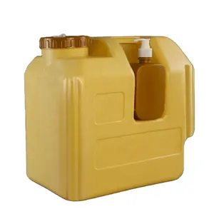 Balde de água portátil hdpe de 8 galões, 30l, plástico, jerrycan, com torneira, sabão líquido, garrafa de loção, para uso ao ar livre, carro, acampamento