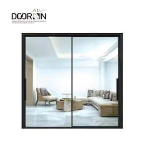 CE Certified Modern Entrance Door Wind Pressure Resistance Sound Proof Aluminum Lift And Sliding Door