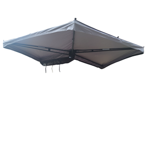 270 degrés étanche 600D Oxford tissu 2M en forme d'éventail <span class=keywords><strong>auvent</strong></span> de voiture désossé en forme d'éventail tente pluie <span class=keywords><strong>auvent</strong></span> <span class=keywords><strong>indépendant</strong></span> sans jambes. - Product Image 3