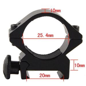 Nuevo Clip de Alta Calidad de Baja Anchura de 20mm para Linterna Láser, Abrazadera de 2 Piezas, Clip de Sujeción para Accesorios de Tirachinas - Product Image 2