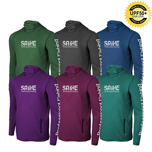 Sudadera de Pesca Personalizada al por Mayor para Hombre de Alto Rendimiento con Capucha, Secado Rápido, Protección UV UPF 50 e Impermeable - Product Image 2