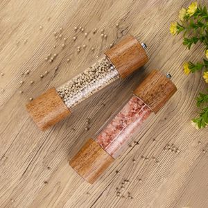 Molinillo de Sal y Pimienta Eléctrico USB Ecológico de Madera - Product Image 2