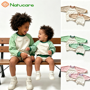 <span class=keywords><strong>Pull</strong></span> en molleton à imprimé dessin animé pour garçons, style classique, écologique, 260 g/m², sweat-shirt brodé, vêtements décontractés pour enfants - Product Image 2