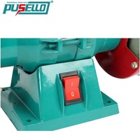 Meuleuse d'établi industrielle PUSELLO 125 mm, machine électrique de polissage et de découpe de 15 mm d'épaisseur